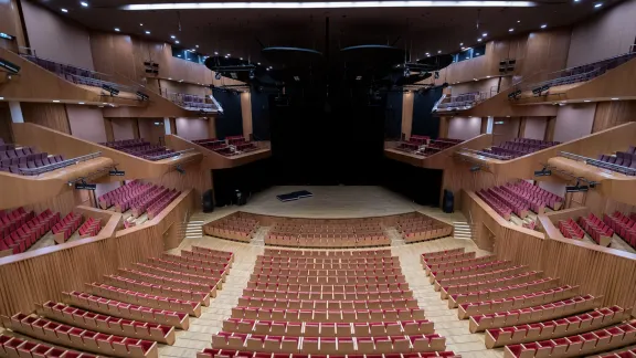 ICE Krakow Congress Center (plenary hall) Thirteenth Assembly of The Lutheran World Federation, Krakow, Poland, 13-19 September 2023, at the ICE center