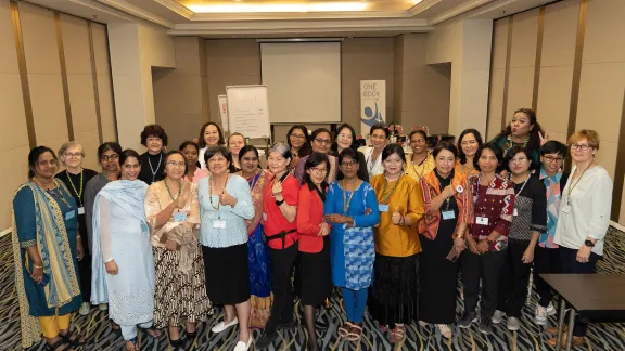 Participants of the women’s meeting. Photo: LWF/Jotham Lee